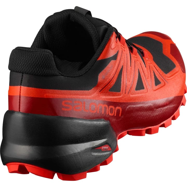 Salomon Unisex Spikecross 5 Gore-Tex Black/Racing Red/Red Dahlia Salomon