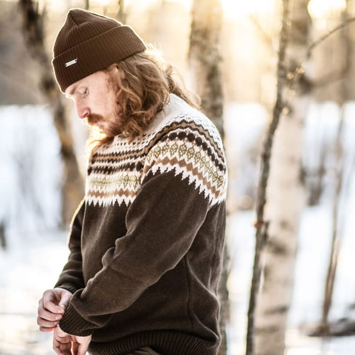 Sätila Men's Sarek Sweater Brown Sätila