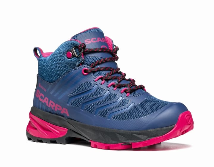Scarpa Rush Mid Kid Gtx Blue-Fuxia Scarpa Scarpa Rush Mid Kid Gtx Blue-Fuxia Scarpa