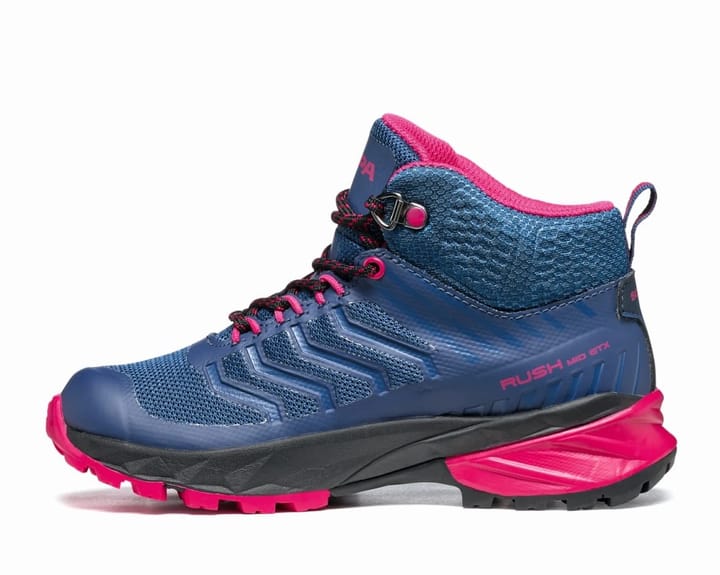 Scarpa Rush Mid Kid Gtx Blue-Fuxia Scarpa Scarpa Rush Mid Kid Gtx Blue-Fuxia Scarpa