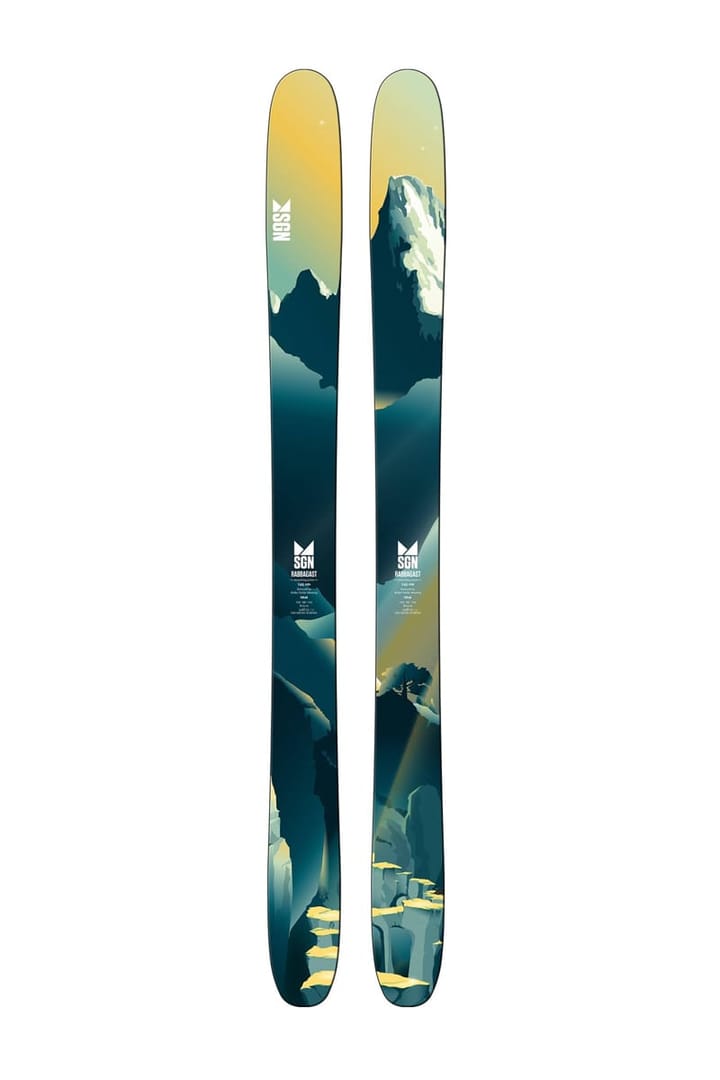 Sgn Skis Rabbagast Light Blue Artwork 145 cm SGN skis