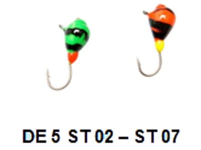 Shark Wolfram Mormyska de 5mm ST02 ST07 2pk Nocolour Shark