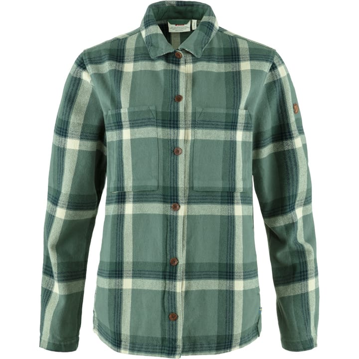 Fjällräven Singi Flannel Overshirt W Patina Green-Deep Patina Fjällräven