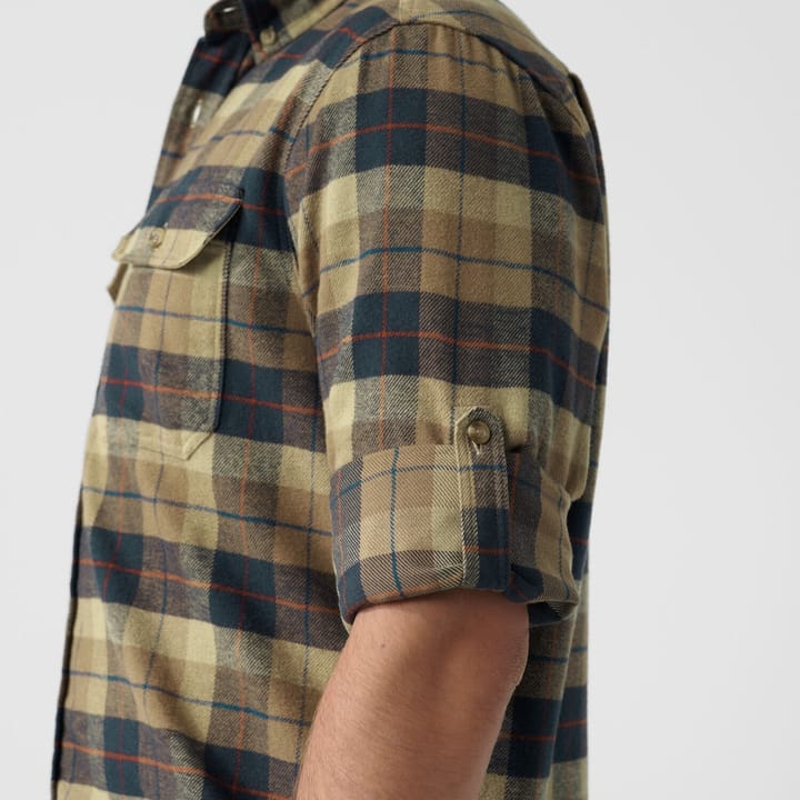 Fjällräven Singi Heavy Flannel Shirt M Super Grey-Stone Grey Fjällräven Fjällräven Singi Heavy Flannel Shirt M Super Grey-Stone Grey Fjällräven