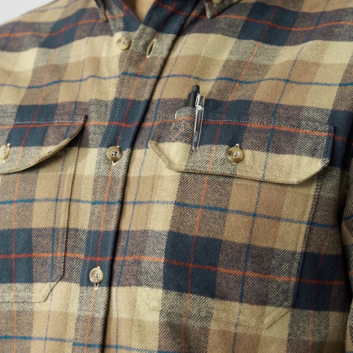 Fjällräven Singi Heavy Flannel Shirt M Super Grey-Stone Grey Fjällräven Fjällräven Singi Heavy Flannel Shirt M Super Grey-Stone Grey Fjällräven