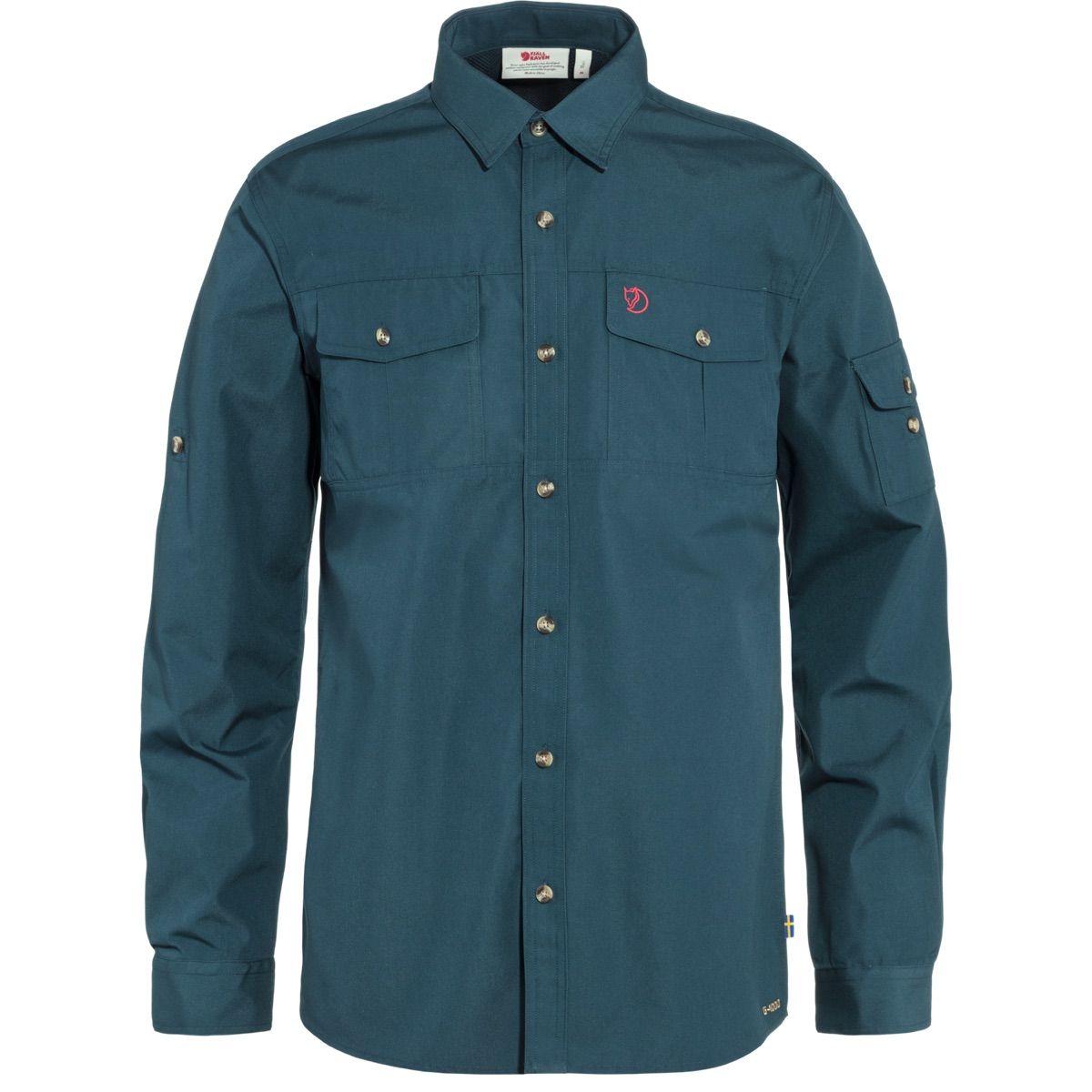 Fjällräven Men's Sarek Trekking Shirt Mountain Blue