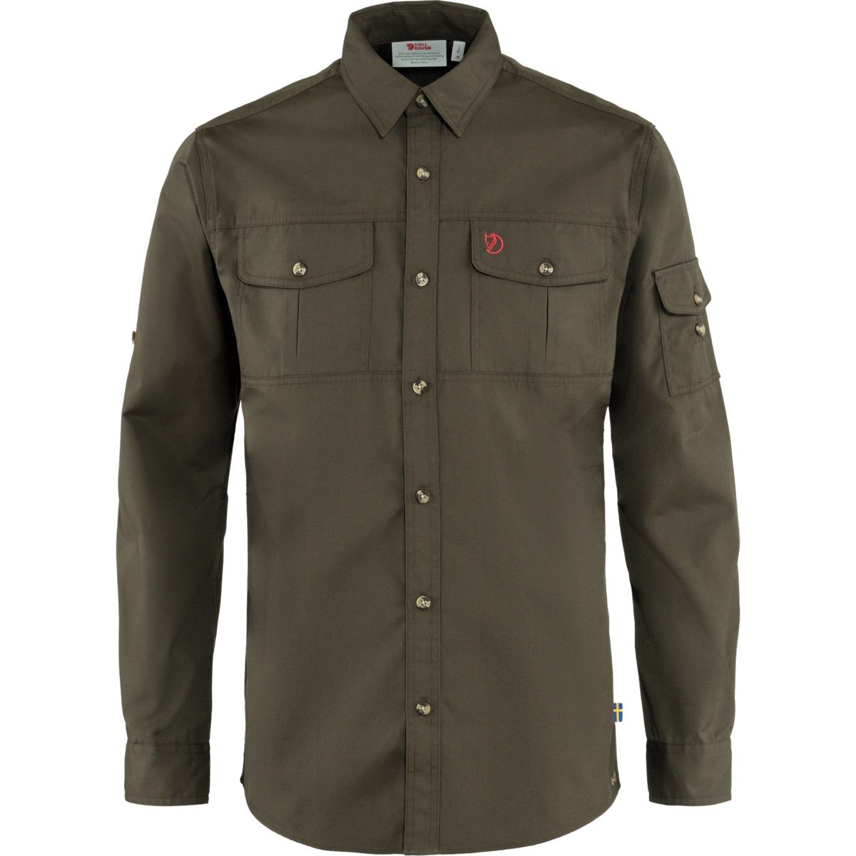 Fjällräven Men's Sarek Trekking Shirt Dark Olive