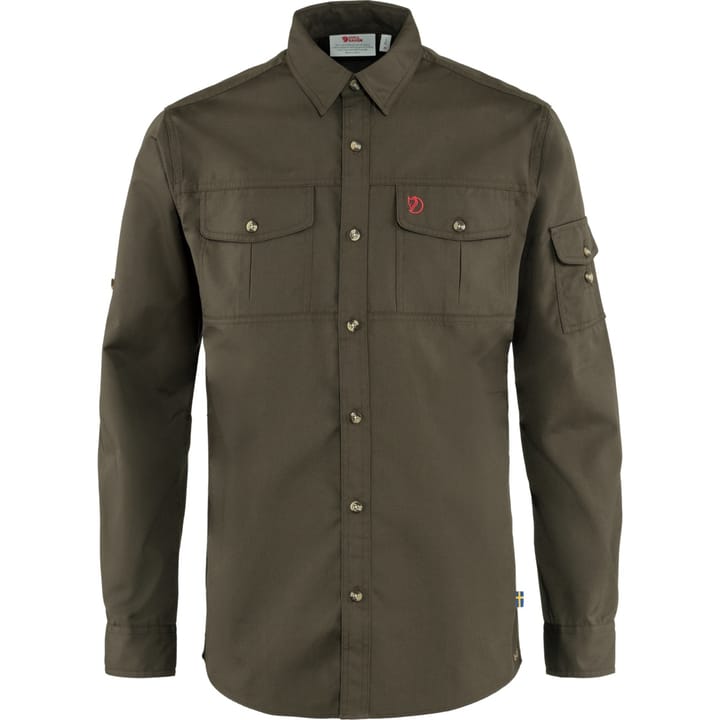 Fjällräven Men's Sarek Trekking Shirt Dark Olive Fjällräven