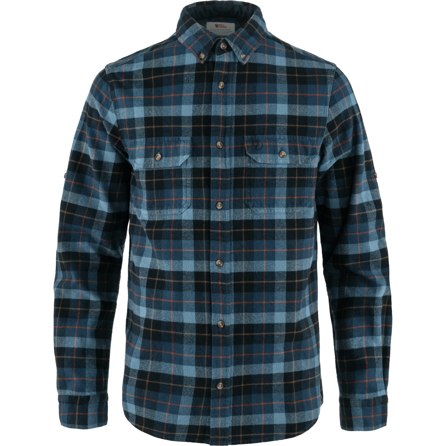 Fjällräven Men's Singi Heavy Flannel Shirt Dark Navy-Indigo Blue