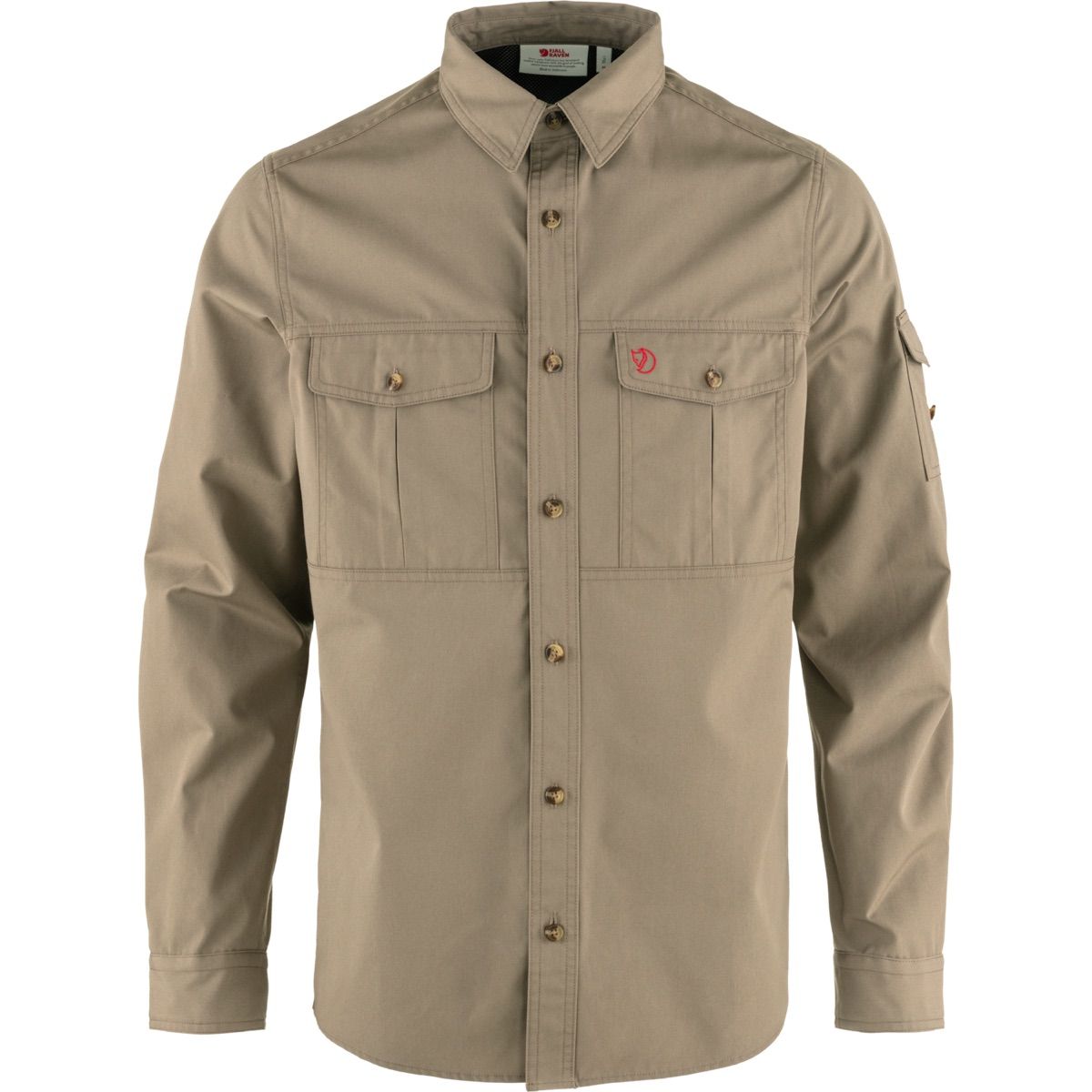 Fjällräven Men's Sarek Trekking Shirt Suede Brown