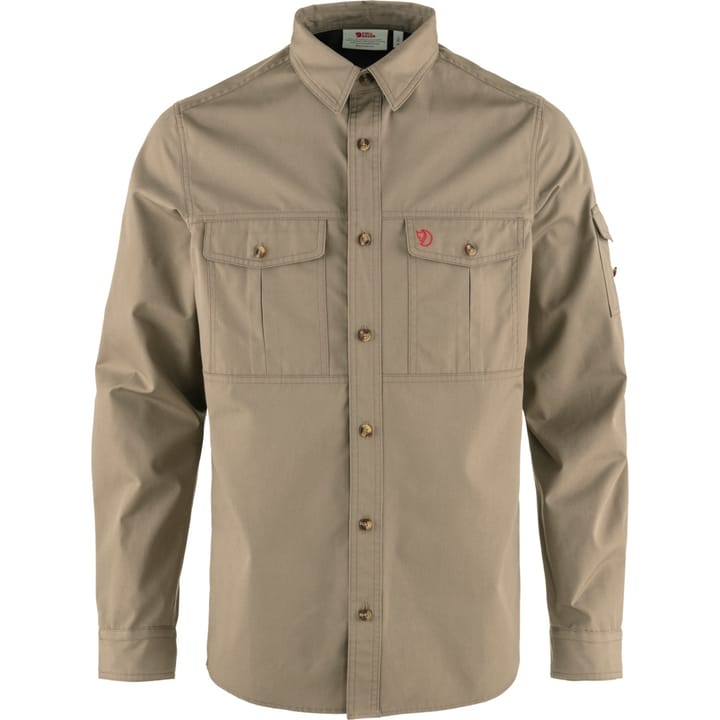 Fjällräven Men's Sarek Trekking Shirt Suede Brown Fjällräven