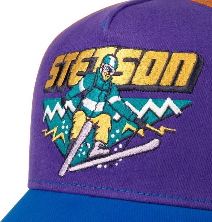 Stetson Ski Trucker Colour Block Cap Blue/Orange/Purple Stetson Stetson Ski Trucker Colour Block Cap Blue/Orange/Purple Stetson