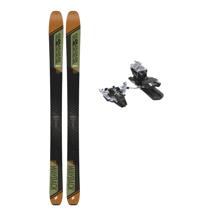 K2 Wayback 106 - Toppturpakke med Dynafit Radical Natural 110 mm K2 Skis