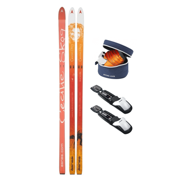 Åsnes Cecilie BC Ski - fjellskipakke med Rottefella BC Manuell og Åsnes Kortfelle syntetisk fellelås 45mm 65cm Åsnes