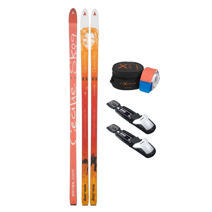 Åsnes Cecilie BC Ski - fjellskipakke med Rottefella BC Manuell og Åsnes X-Skin Nylon Oc 45 mm Åsnes