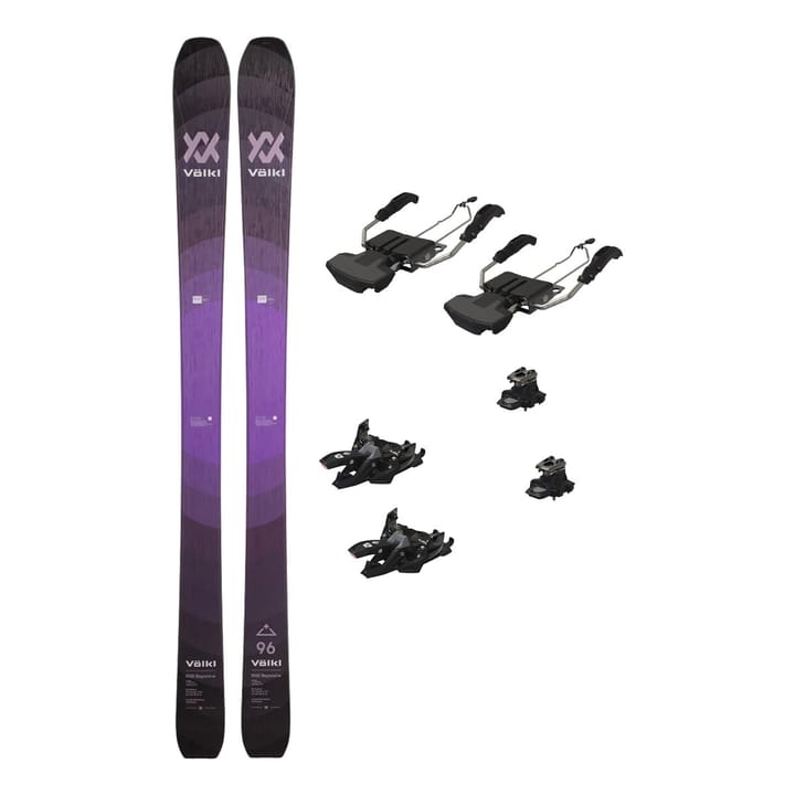 Völkl Rise Beyond 96 W - toppturpakke med Marker Alpinist 10 og Marker Skistopper 105mm Völkl