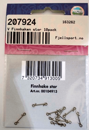 iFish Finnhaken 10-Pack Nocolour iFish