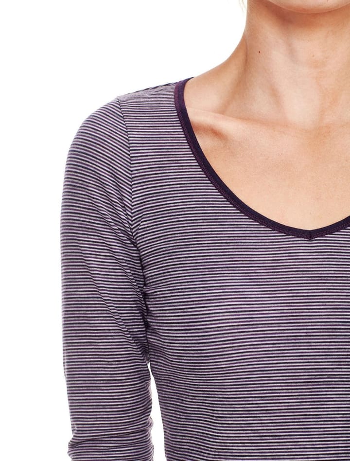 Icebreaker Women's Siren Long Sleeve Sweetheart Black Icebreaker