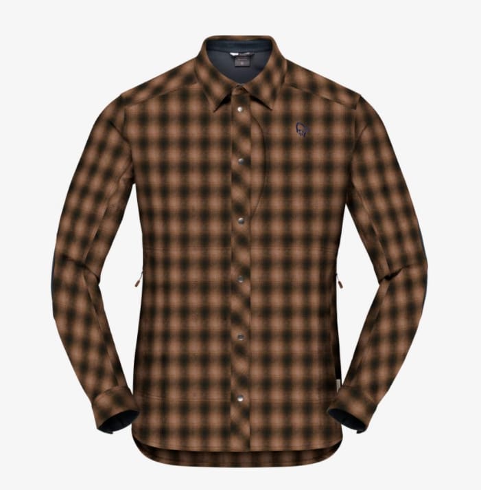 Norrøna Tamok Wool Shirt M's Emperador Norrøna