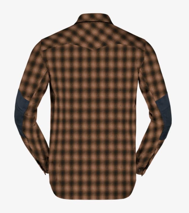 Norrøna Tamok Wool Shirt M'S Emperador Norrøna Norrøna Tamok Wool Shirt M'S Emperador Norrøna