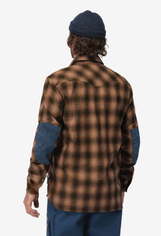 Norrøna Tamok Wool Shirt M'S Emperador Norrøna Norrøna Tamok Wool Shirt M'S Emperador Norrøna