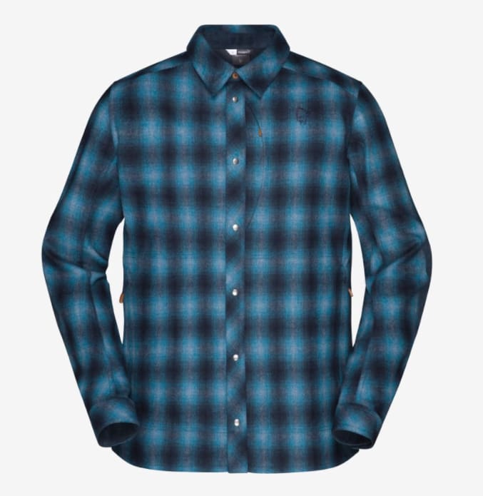 Norrøna Tamok Wool Shirt M'S Indigo Night Norrøna