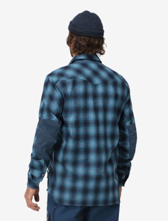 Norrøna Tamok Wool Shirt M'S Indigo Night Norrøna Norrøna Tamok Wool Shirt M'S Indigo Night Norrøna