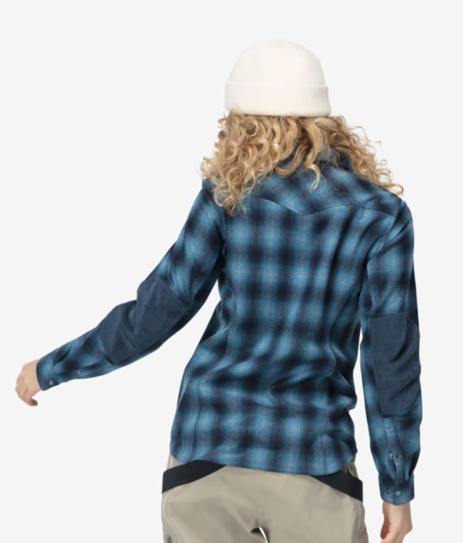 Norrøna Tamok Wool Shirt W'S Indigo Night Norrøna Norrøna Tamok Wool Shirt W'S Indigo Night Norrøna