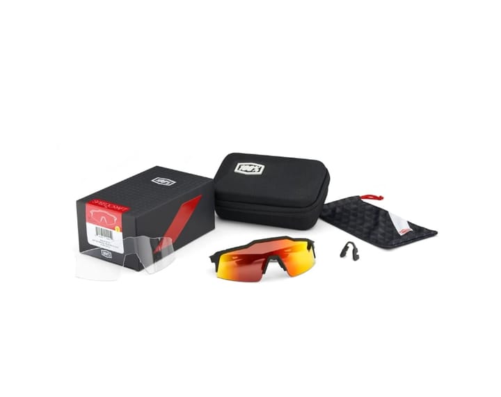100% Speedcraft SL Soft Tact Off White - HiPER Red Multilayer Mirror Lens 100.00%