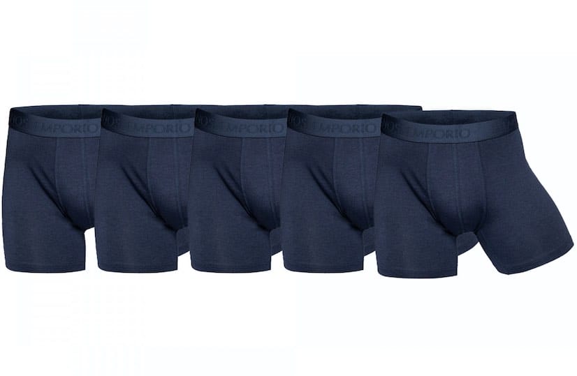 Panos Emporio Man Pe 5pk Base Bamboo Boxer Navy