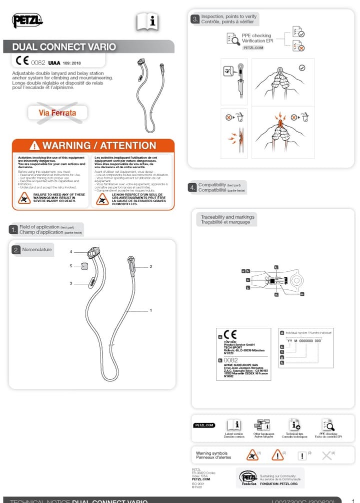 Petzl Dual Connect Vario Petzl