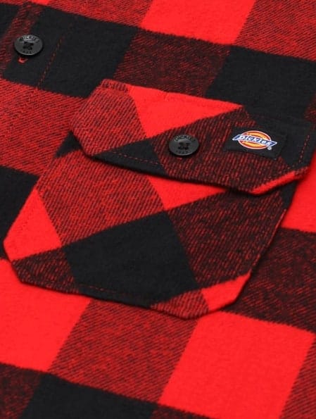 Dickies New Sacramento Shirt Red Dickies Dickies New Sacramento Shirt Red Dickies