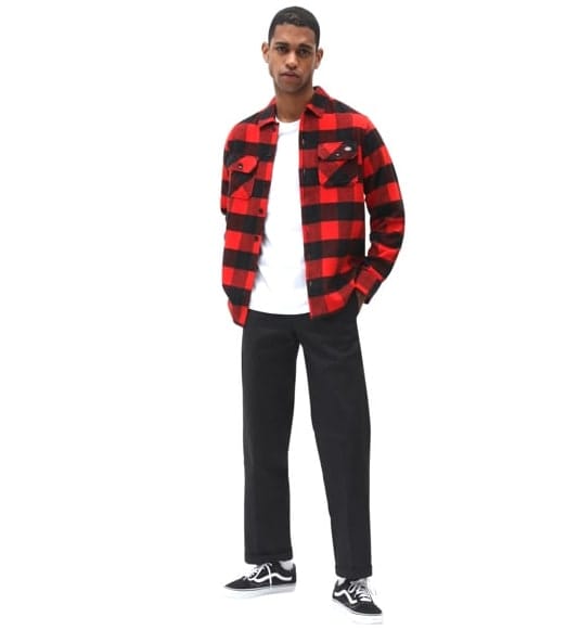 Dickies New Sacramento Shirt Red Dickies Dickies New Sacramento Shirt Red Dickies