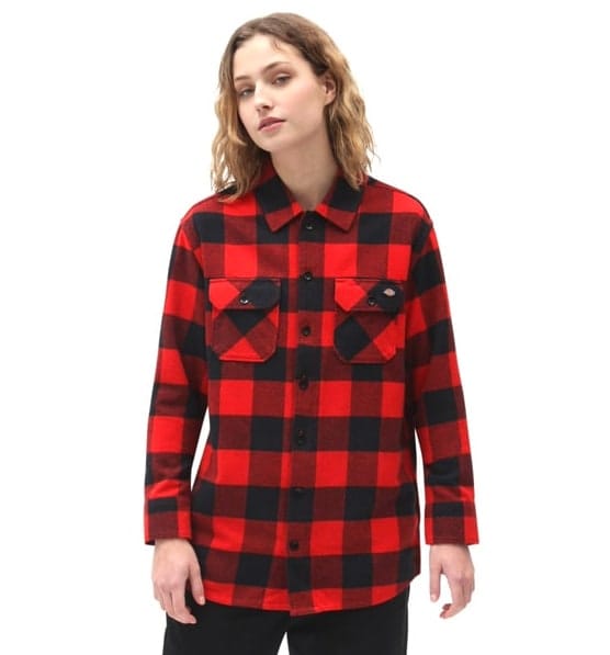 Dickies New Sacramento Shirt Red Dickies Dickies New Sacramento Shirt Red Dickies