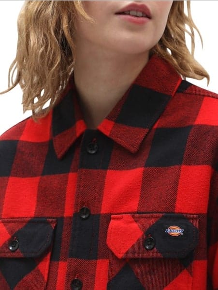 Dickies New Sacramento Shirt Red Dickies