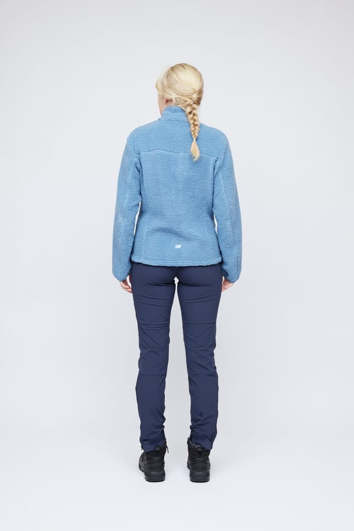 Skogstad W Hjertås Pile Fleece Jakke Coronet Blue Skogstad