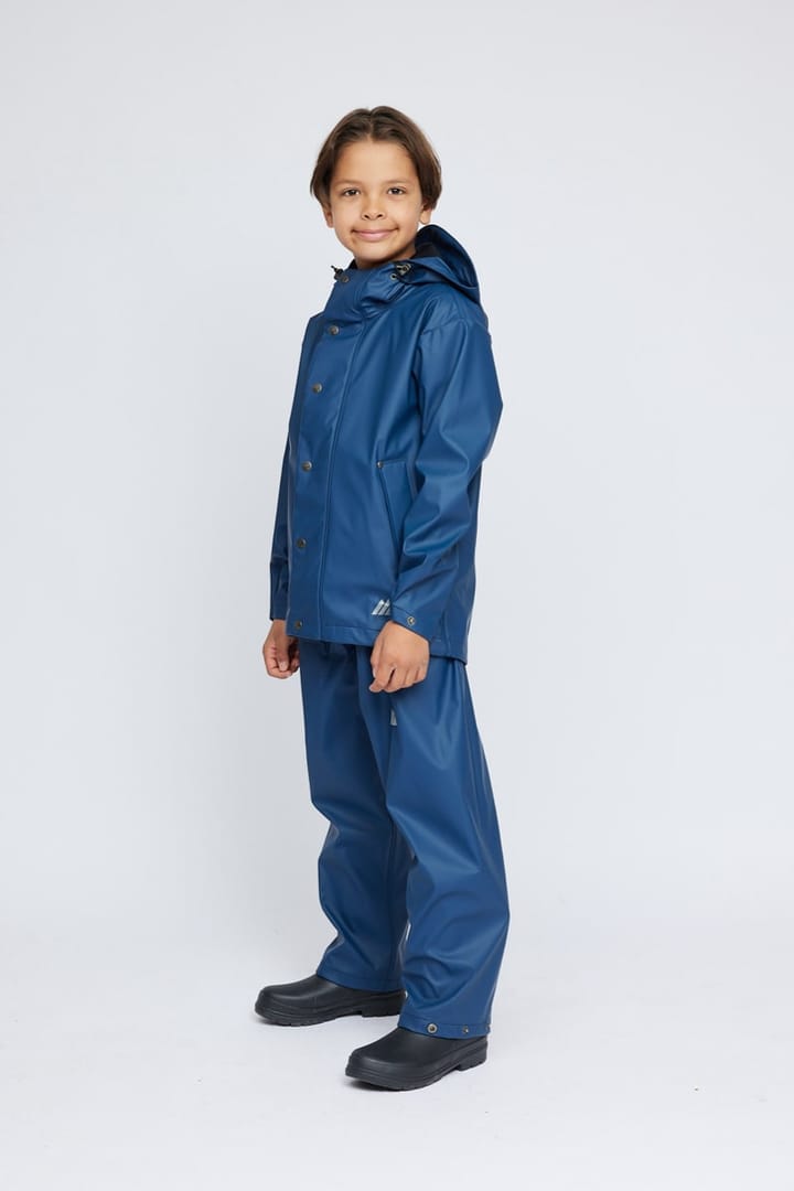 Skogstad Juniors' Espevær PU Regnsett Dark Denim