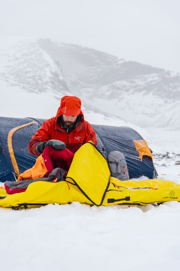 Fjellpulken Sleeper 200 Sf Gul Fjellpulken