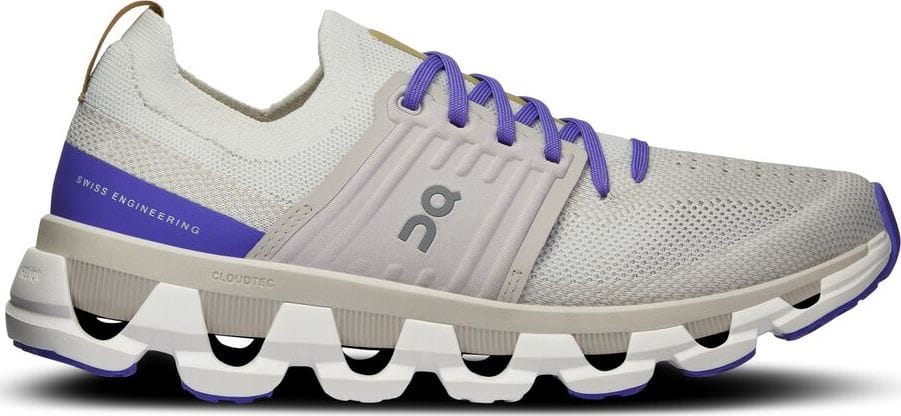 On Women's Cloudswift 3 White - Blueberry