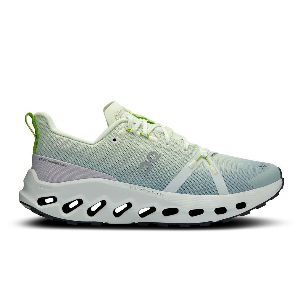 On Women's Cloudsurfer Trail Waterproof Lima - Mineral