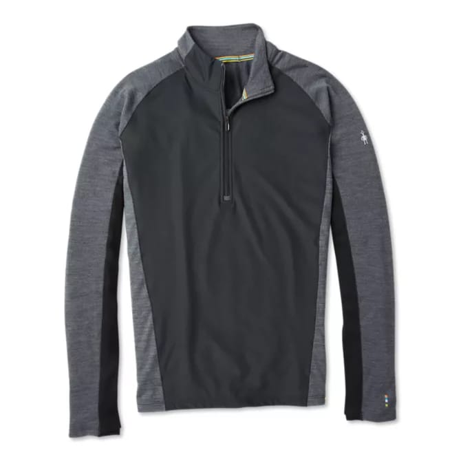 Smartwool Men's Merino Sport 250 Wind 1/2 Zip Black Smartwool