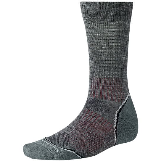 Smartwool PhD Outdoor Light Crew Charcoal Smartwool Smartwool PhD Outdoor Light Crew Charcoal Smartwool
