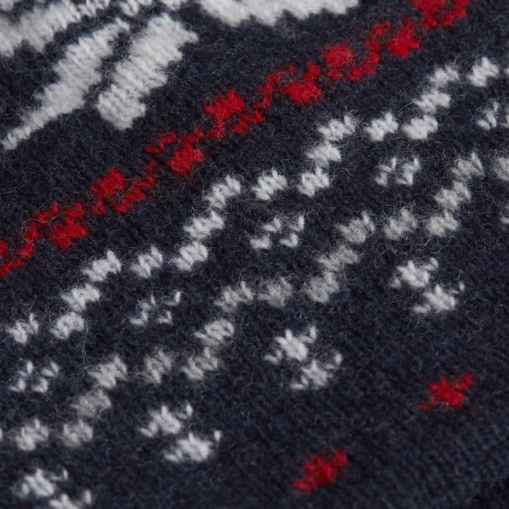 Gridarmor Snøkrystall Wool Lue Jaquard Navy/Red/White Gridarmor Gridarmor Snøkrystall Wool Lue Jaquard Navy/Red/White Gridarmor