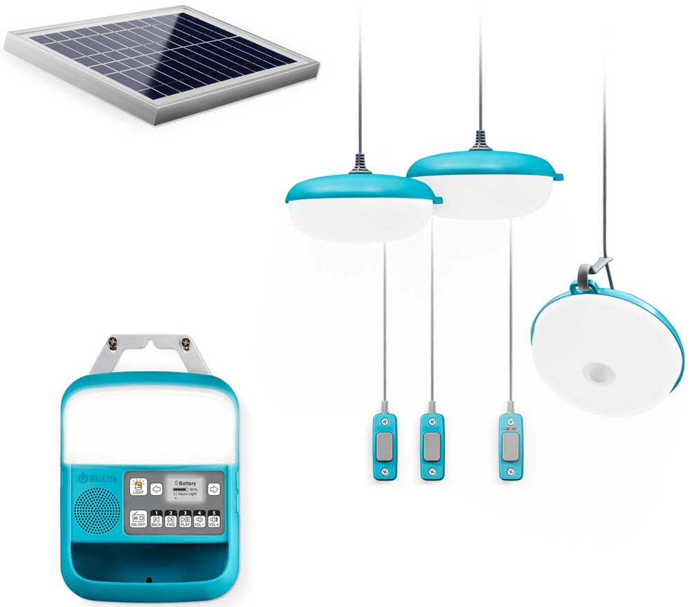 BioLite Solar Home 620+ Teal Muut lamput Blågrön OneSize