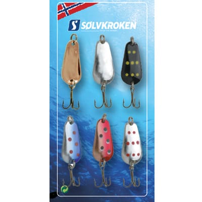 Sølvkroken Spesial Classic Sluksett 6 Pk 7G Sølvkroken Sølvkroken Spesial Classic Sluksett 6 Pk 7G Sølvkroken