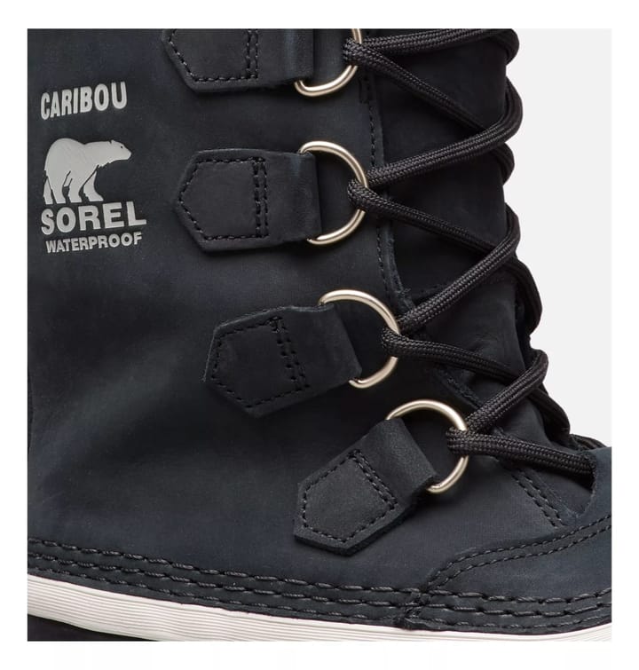 Sorel Women's Caribou Wool Boot Black, Stone Sorel