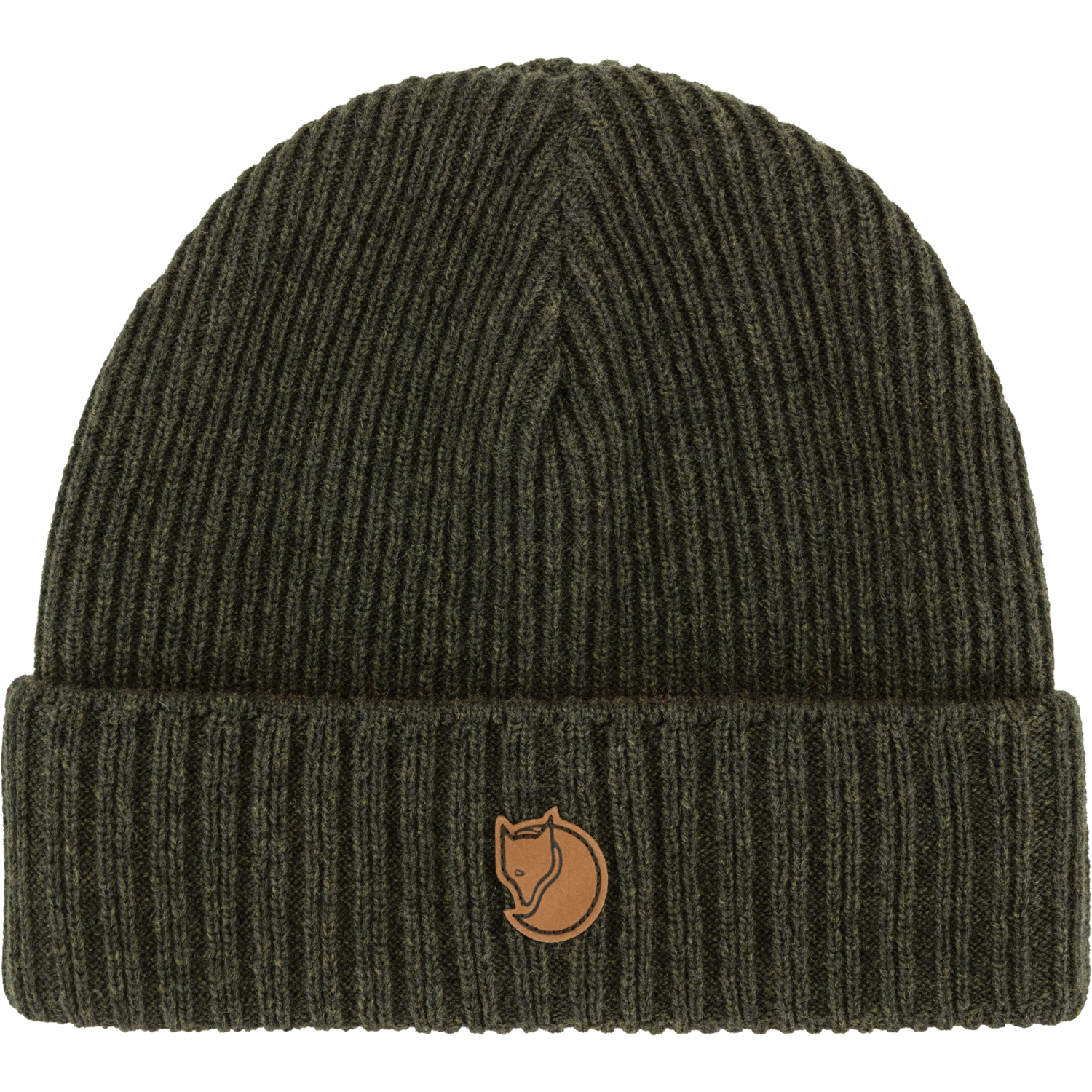 Fjällräven Beanie Sörmland Reversible Dark Olive Cuff mössor herr – bild 2