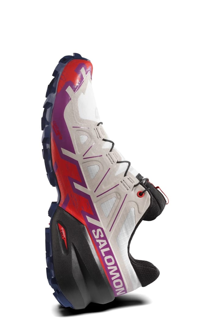 Salomon Women's Speedcross 6 White/Sparkling Grape/Fiery Red Salomon Salomon Women's Speedcross 6 White/Sparkling Grape/Fiery Red Salomon