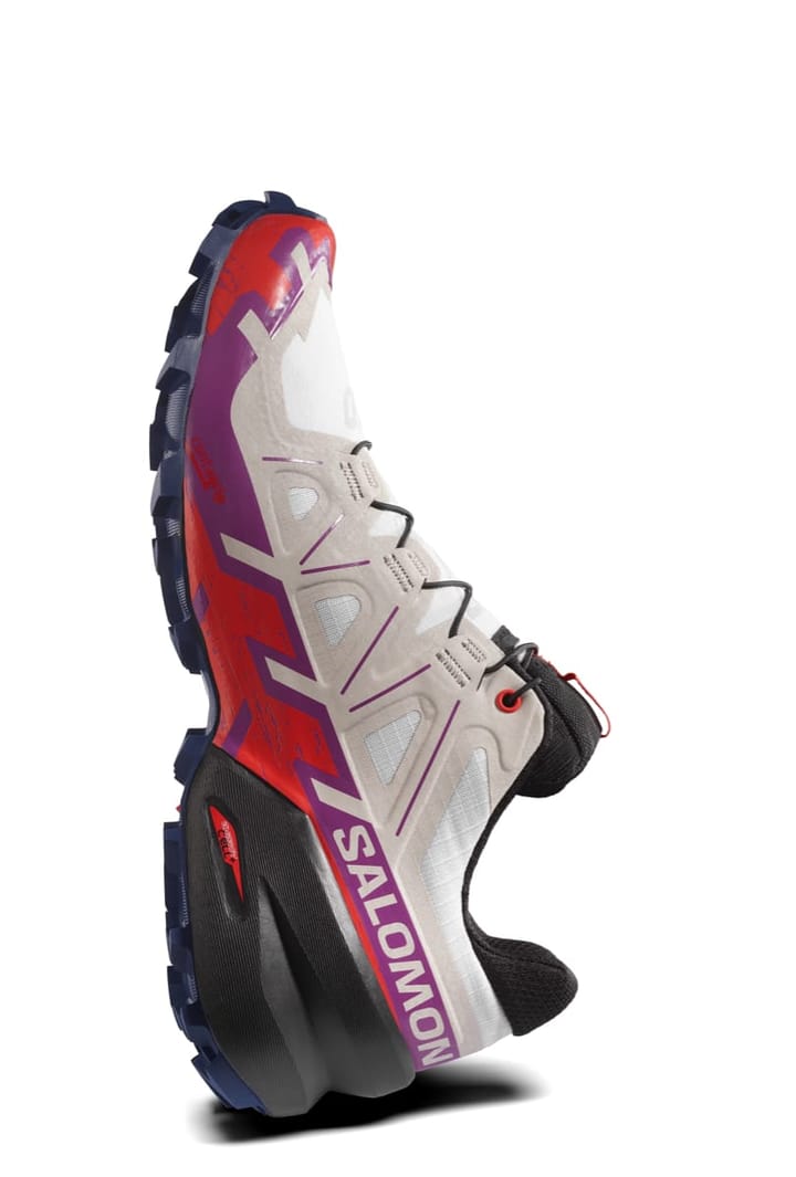 Salomon Women's Speedcross 6 White/Sparkling Grape/Fiery Red Salomon