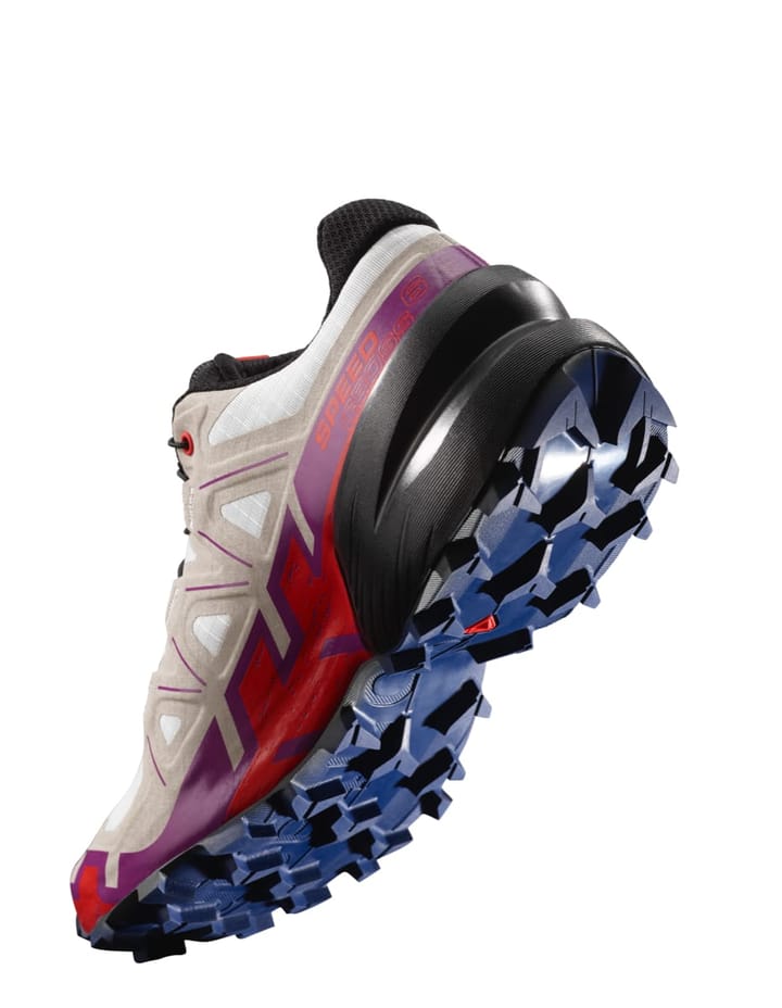 Salomon Women's Speedcross 6 White/Sparkling Grape/Fiery Red Salomon Salomon Women's Speedcross 6 White/Sparkling Grape/Fiery Red Salomon